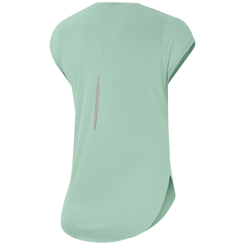Tricou Nike W NK CITY SLEEK TOP SS / Femei / L / Verde deschis photo 2